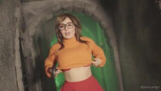 Jessica Nigri Sexy Big Tits Velma Cosplay