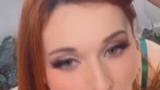 Amouranth Extra Sloppy Blowjob PPV Onlyfans