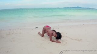 Poonam pandey full nude on beach
