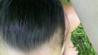 Jakara Mitch Outdoor Rough Blowjob Leaked
