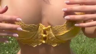 Daisy Keech Outdoor Erotic Strip Tease Video Leaked