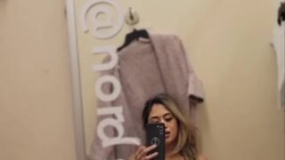 Natalia Marquez Masturbating In Public Dressing Room OF
