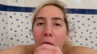 Livvalittle Nude POV Bathroom Blowjob Sex Video Leaked