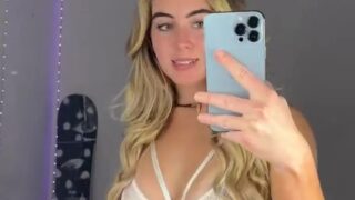Grace Charis Nude Lingerie Strip OnlyFans Video Leaked